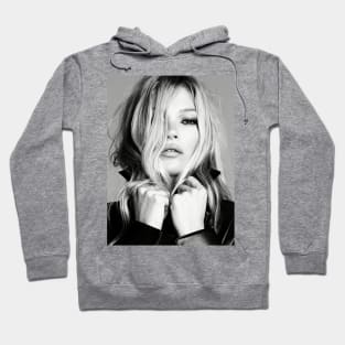 Kate Moss, Supermodel, Heroin Chic Hoodie